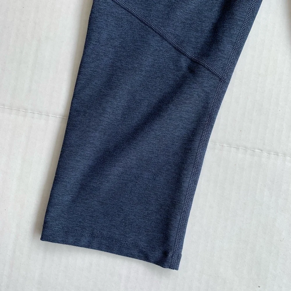 Outdoor Voices Blue Cropped Leggings Small - Picture 3 of 6